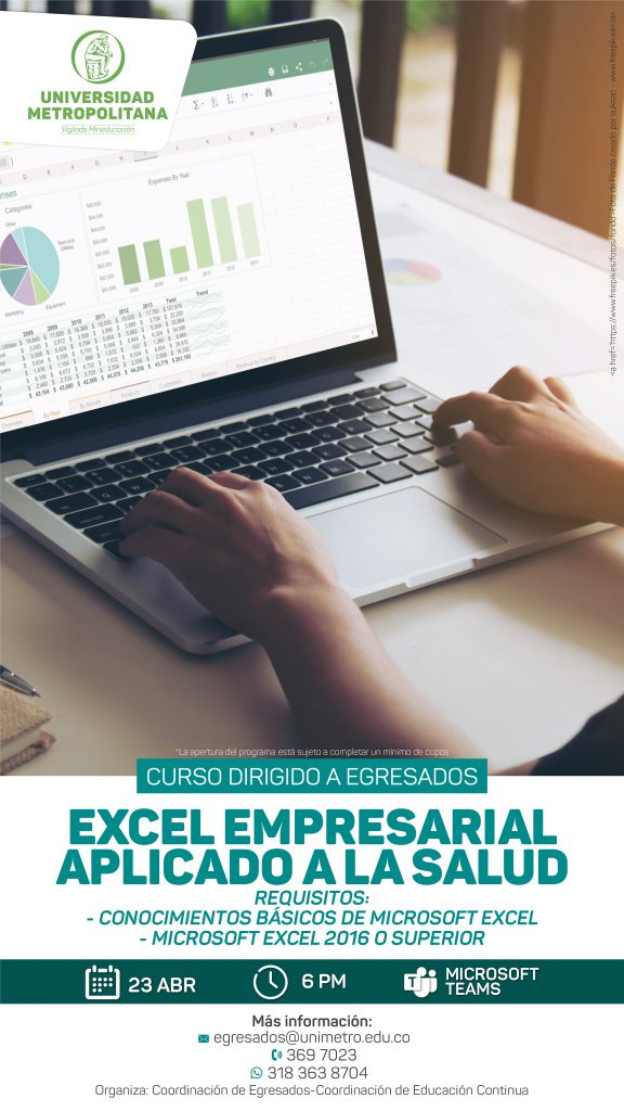 Curso de Excel Empresarial aplicado a la salud