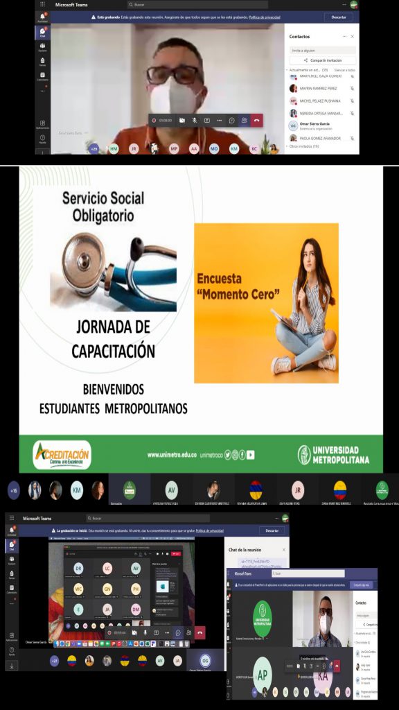 Capacitación Servicio Social Obligatorio  Socialización encuesta del OLE