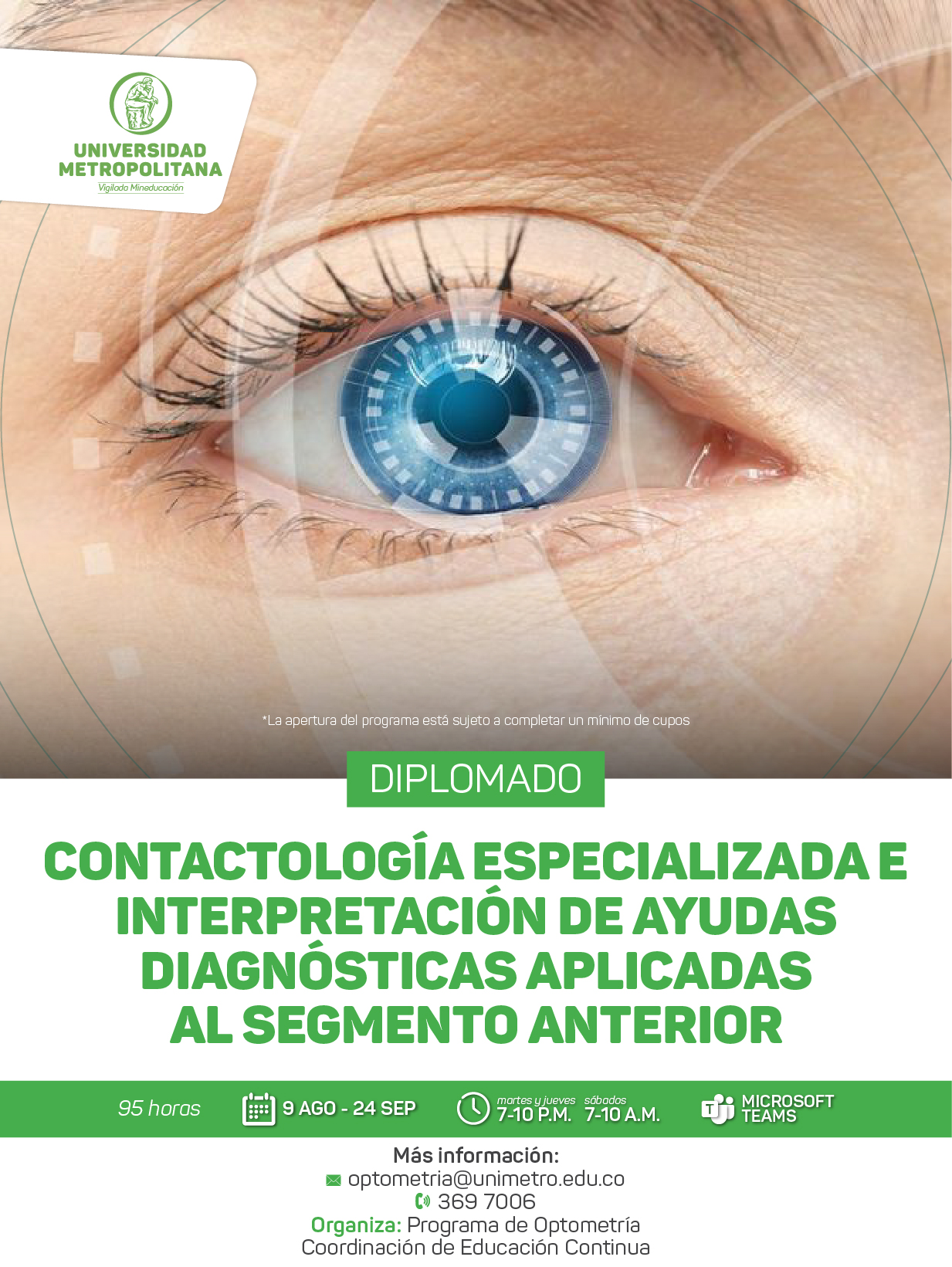Diplomado Contactología