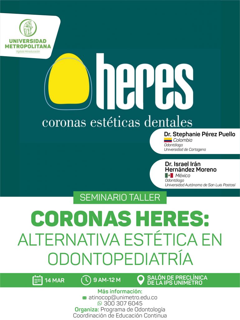 Seminario Taller: Coronas Heres Alternativa Estética en Odontopediatría.