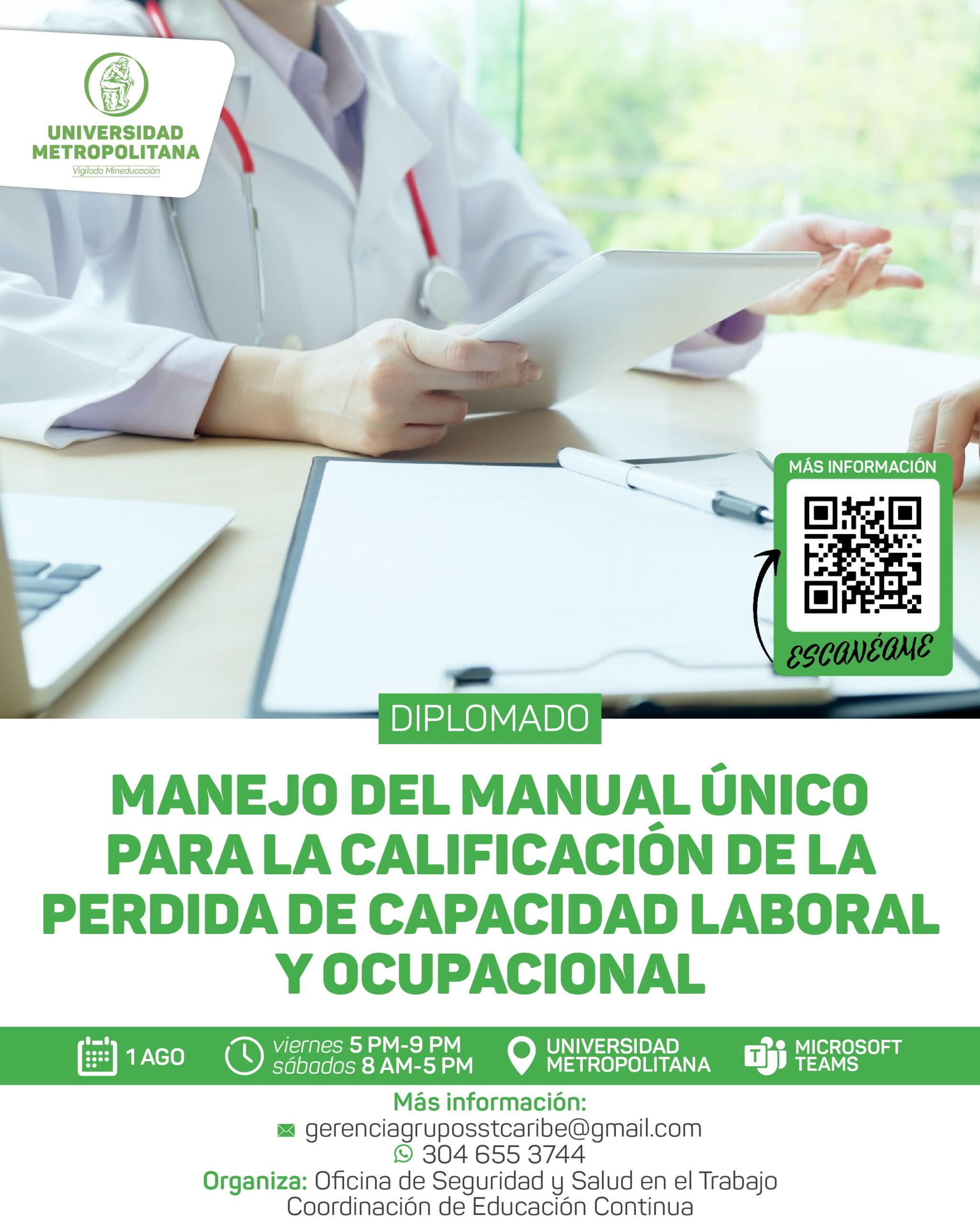 manejo del manual unico perdidia capacidad laboral_REDES SOCALES