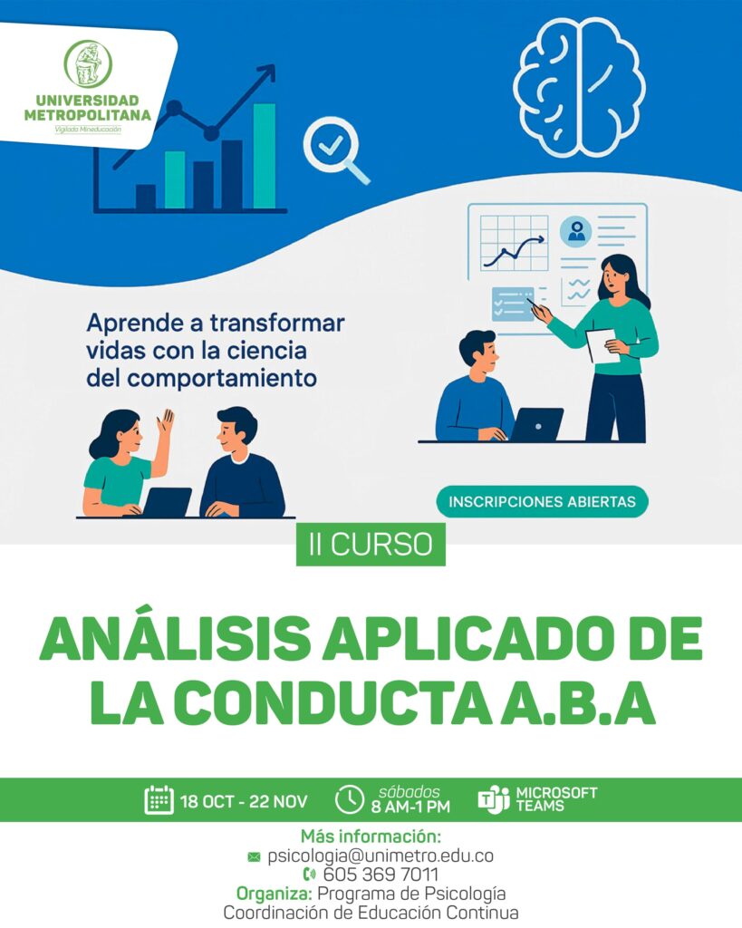 II Curso Análisis aplicado de la conducta A.B.A